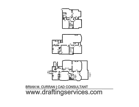 Existing conditions drafting sample.