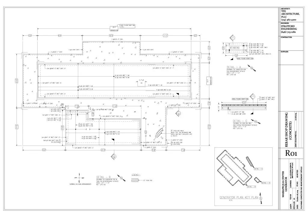 rebar shop drawings